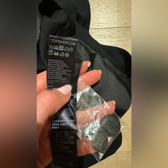 Topshop Black Trousers Women's NWT - Picture 7 of 7